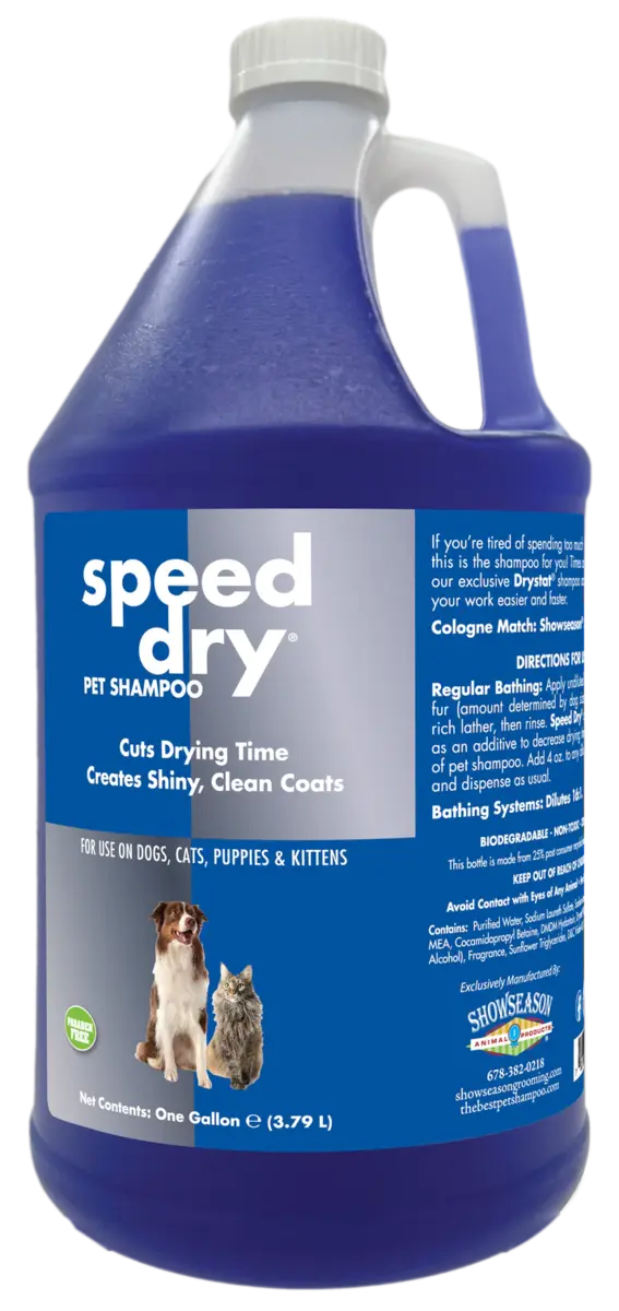 Showseason - Speed Dry®貓犬速乾洗毛液