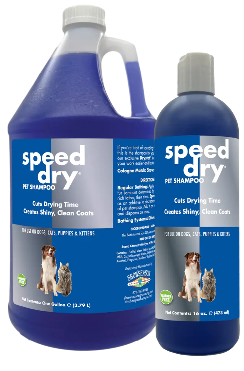 Showseason - Speed Dry®貓犬速乾洗毛液